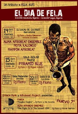 El dia de Fela. Un Tributo a Fela Kuti yH5BAEAAAAALAAAAAABAAEAAAIBRAA7 - El dia de Fela. Un Tributo a Fela Kuti